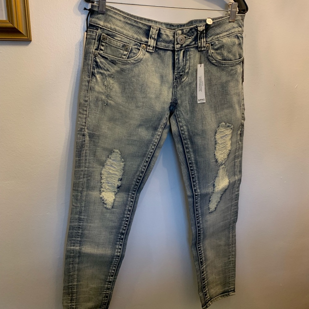 Vintage wash destress Jean